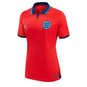 Maillot de foot Angleterre Extérieur Femmes Monde 2022 Manches Courte